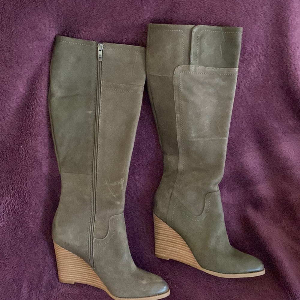 Franco Sarto wedge boots